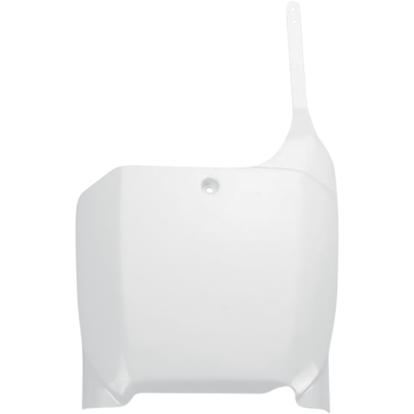 (image for) UFO Front Number Plate - White