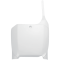 (image for) UFO Front Number Plate - White