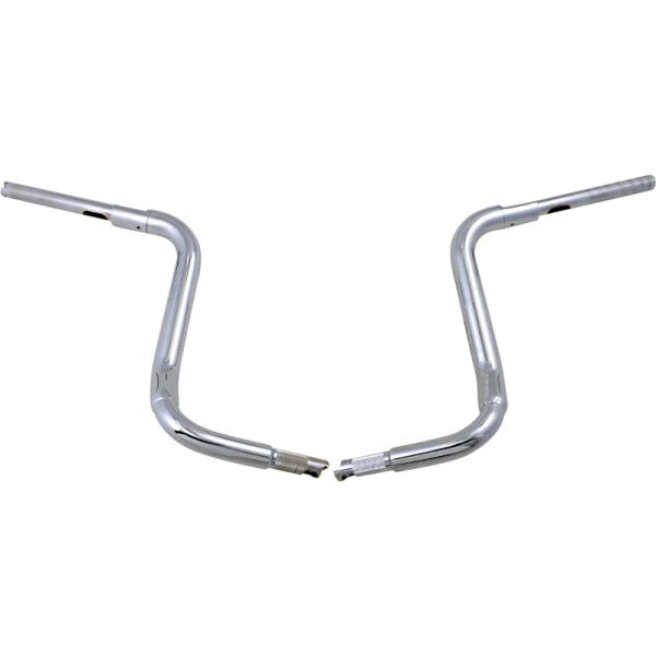 (image for) EZ Install Round Top Handlebar - Chrome, 14” Rise