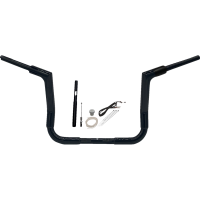 (image for) Fat Baggers Flat Top EZ Install Handlebar 12" Gloss Black