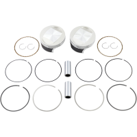 (image for) Tracker Series Piston Kit - 3.875" Bore