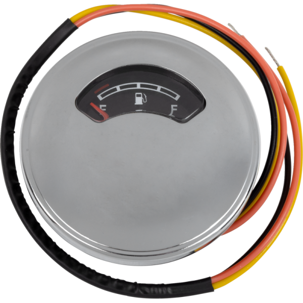 (image for) Drag Specialties OEM Style Fuel Gauge Chrome