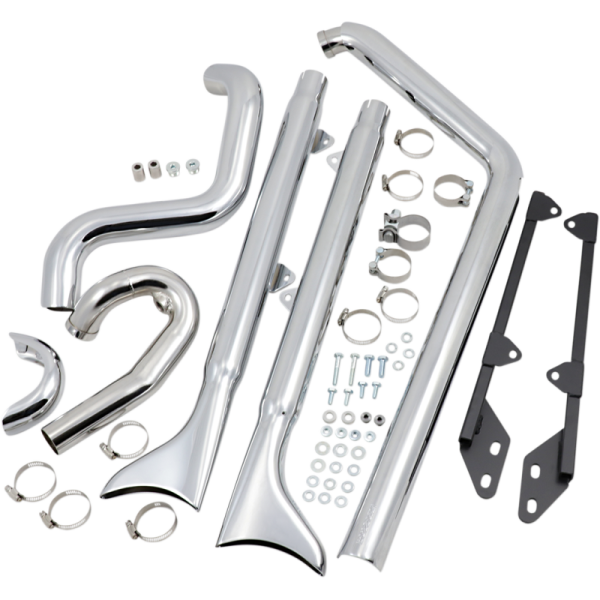 (image for) BASSANI XHAUST True Duals 30" Fishtail Mufflers