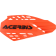 (image for) Acerbis Linear Handguards Vented Replacement Plastic - Orange/black