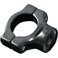 (image for) Side-Mount Plate Mount Gloss Black (Softail)