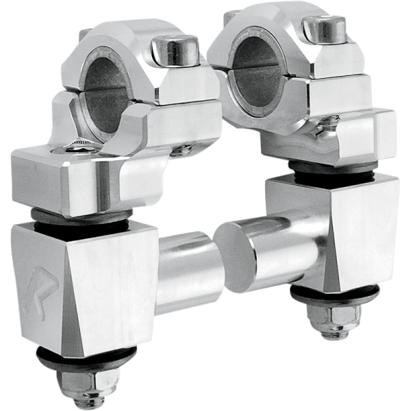 (image for) Rox Speed FX Anti-Vibration 2" Pivot Riser for 7/8" Bar Clamps, Aluminum Finish