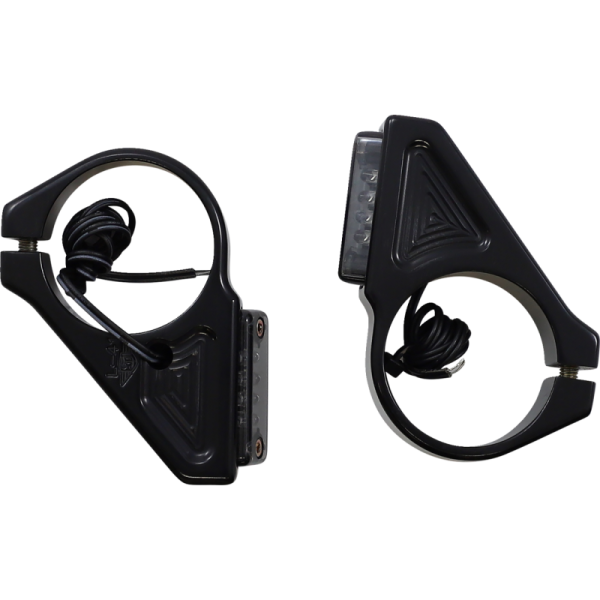 Joker Machine Rectangle Fork Mount LED Turn Signals