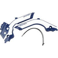 (image for) Acerbis X-Grip Frame Guard - HUSQVARNA TC/TE/FC 19-22 - Blue/white