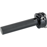 (image for) Whiskey Throttle Assembly, Single Cable, Black