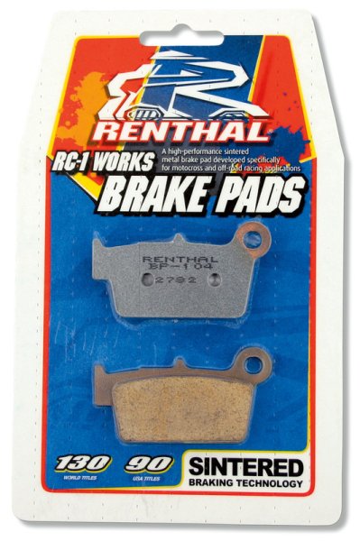 (image for) RENTHAL RC-1 Works Front Brake Pad - 1721-0782