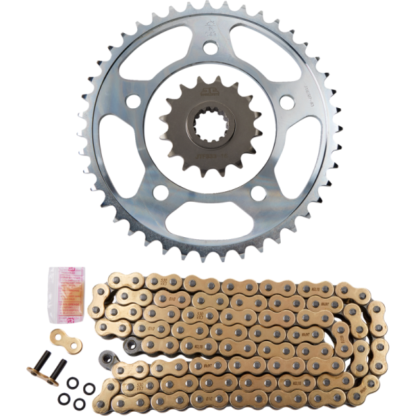 (image for) DID X-Ring Chain & Sprocket Kit for Honda CB919 02-07
