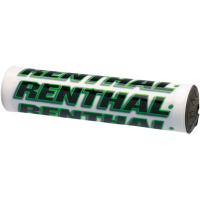 (image for) Renthal SX Crossbar Pad 8 1/2" - White/green