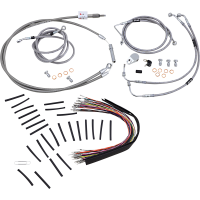 (image for) Ape Hanger Install Kit - Stainless Steel