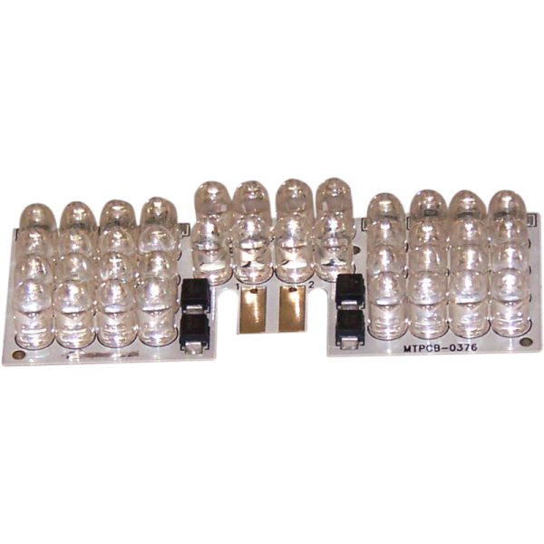 (image for) Custom Dynamics LED Fender Tip Board Rear Red