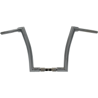 (image for) EZ Install Flat Top Handlebar - Chrome, 14” Rise