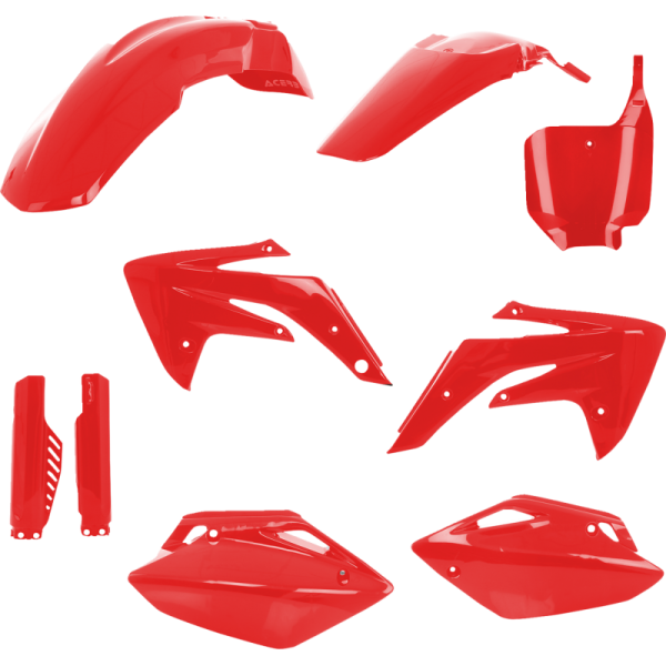 (image for) Acerbis Replacement Plastic Full Kit - Red