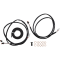(image for) LA Choppers Midnight Braided Plug-and-Play Kit for 21-23 FLHTK/FLHX (18-20in.)