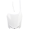 (image for) UFO Front Number Plate - White