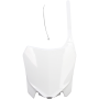 (image for) UFO Front Number Plate - White