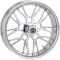 (image for) Arlen Ness Forged Billet Front/Rear Rim, 18" x 5.5", Split-Spoke Chrome