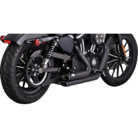 (image for) Vance & Hines Shortshots Staggered PCX Exhaust System Matte Black