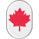 (image for) Right Rear Antenna Cover - Mirror polished w/ maple leaf