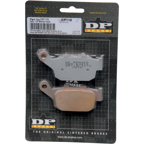 (image for) DP Brakes Rear Standard Brake Pad for YAMAHA XJ600 Diversion/ABS 09