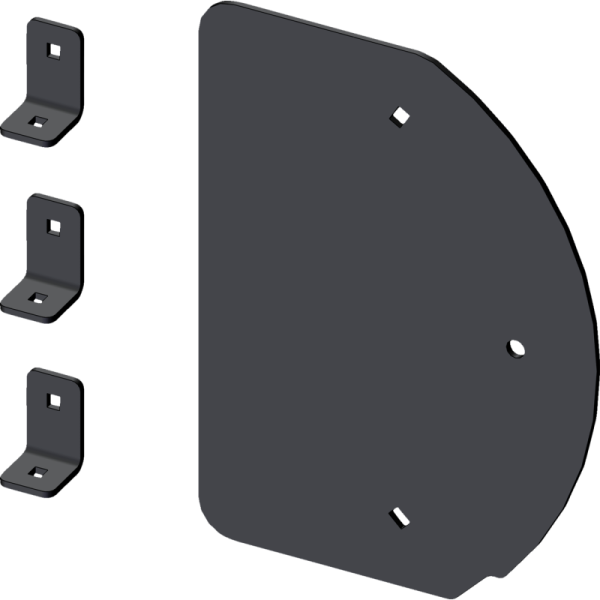(image for) KFI PRODUCTS Boxed Pro-Series Side Shield