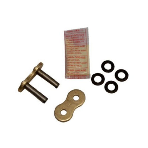 (image for) DID 520MX Rivet Connecting Link, Gold