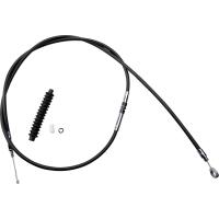 (image for) High Efficiency Black Vinyl Clutch Cable (Custom Length)