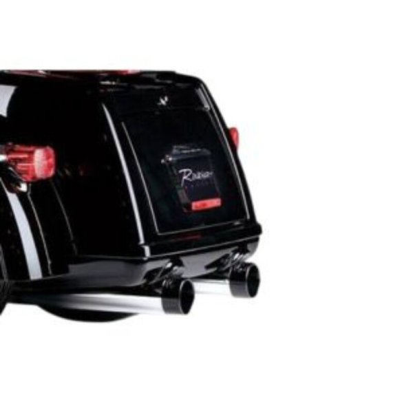 (image for) Rinehart Racing 4" Black with Black End Caps