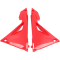 (image for) UFO Airbox Cover - 00-22 CR red