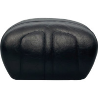 (image for) Sissy Bar Pad Maverick Stitch Shiny Black Vinyl