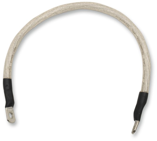 (image for) Drag Specialties Battery Cable - Clear 16"