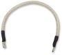 (image for) Drag Specialties Battery Cable - Clear 16"