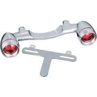 (image for) Bullet Light Rear Turn Signal Bar Chrome