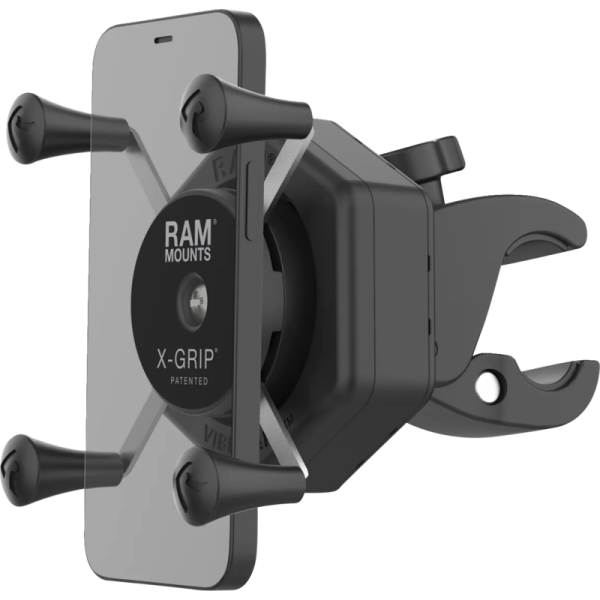 (image for) RAM MOUNT X-Grip Phone Mount with Vibe-Safe and Small Tough-Claw