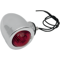(image for) Bullet Marker Light, Red, Dual-Filament, Bottom-Mount