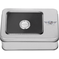 (image for) Heel-Toe Shifter Cover Mirror w/ Figurati Designs Logo