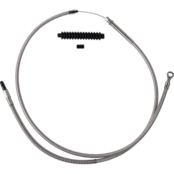 (image for) Barnett High-Efficiency Stainless Steel Clutch Cable for Softail (69.5" +6")