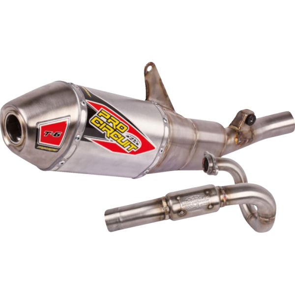 (image for) Pro Circuit T-6 Stainless Exhaust System for Honda CRF250R/RX