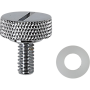 (image for) Seat Knob Kit Slot Chrome