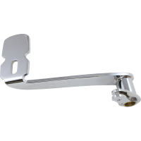 (image for) Extended Brake Pedal Chrome (w/ lowers)