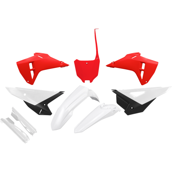 (image for) UFO Body Kit - Honda CRF450R 25-26 - White/red/white