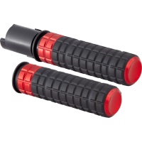 (image for) Arlen Ness Speedliner Grips - Red Anodized