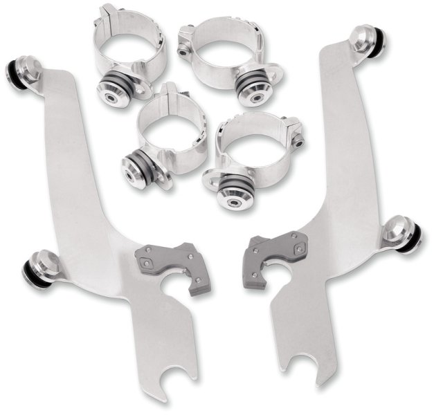 (image for) MEMPHIS SHADES HD Sportshield Trigger-Lock Mount Kit - Polished