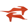 (image for) Radiator Shroud/Louver - Orange 16