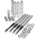(image for) S&S Quickee Pushrod Kit with Chrome Covers