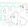 (image for) Moose Offroad Complete Gasket Kit w/ Oil Seals for KTM 250/300 XC-W (all) 24