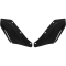 (image for) Fairing Side Deflectors - Black